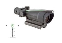 Trijicon ACOG Scope 3.5X 35 .308 Green Horseshoe Reticle W/TA51 Mount TA11H-308G