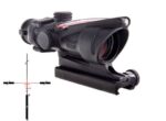 Trijicon ACOG 4X32 Red Chevron Reticle Includes Flattop Mount TA31-CH