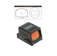 Holosun HE 509-RD Enclosed Red Dot Reflex ACSS Vulcan Reticle W/ Glock MOS plate