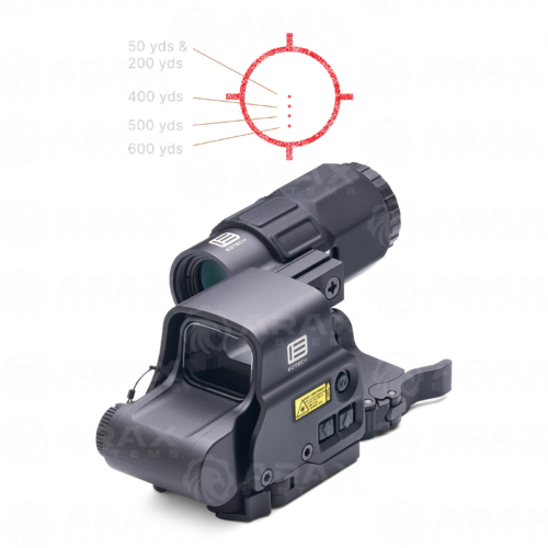 EOTech Combo EXPS3-4 G45 5X Magnifier HHSV