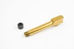 Glock 17 Threaded Barrels with protector. Gold for G17