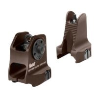 Daniel Defense Fixed Front & Rear Sight Combo Fits Picatinny Brown 1908809116011