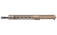 Aero Precision M4E1-T AR15 Upper 223/556 14.5" 1:7 Mid Length ATLAS R-ONE 12.7" FDE NO BCG or CH