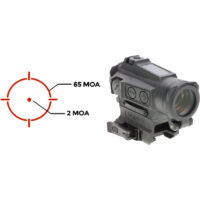 Holosun HE-515CT-RD Titanium 20mm MRS Red Reflex Optic Solar Shake Awake W/QD