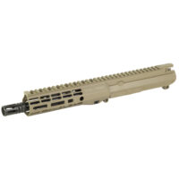 Aero Precision M4E1-T AR15 Upper 300 Blk 8" Barrel 1:7 Pistol Length FDE NO BCG or CH