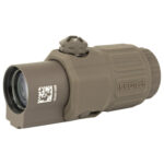 EOTech G33 Magnifier 3X *NO MOUNT* Matte Finish Tan, adjustable diopter G33.NMTAN