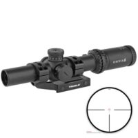 Truglo OMNIA Scope 1-6X24mm Illuminate BDC Reticle W/One Piece Mount & Lever