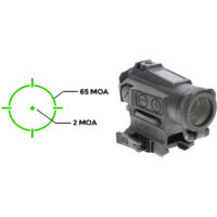 Holosun HE-515CT-GR Titanium 20mm MRS Green Solar Shake Awake Reflex Optic W/QD