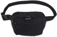 Bulldog Medium Pistol Water Resistant Nylon Fanny Pack Holster Pouch Black BD860