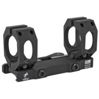 American Defense Mfg. Low Scope Mount 34MM Quick Release Titanium Lever Black Finish