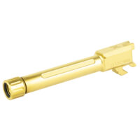 True Precision Fluted Gold 3.7" Barrel 9MM For Springfield Hellcat PRO