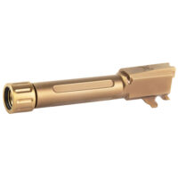 True Precision Fluted 3.1" Barrel 9MM Copper Tin Threaded Sig P365, 365X & SAS