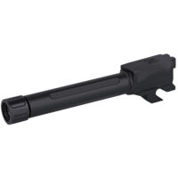 True Precision Fluted 4.64" Barrel 9MM Black DLC Threaded Fits Sig P320 Compact