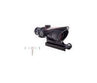 Trijicon ACOG Prism Scope 4X32 Red Horseshoe .223 Dual Illuminated TA31H