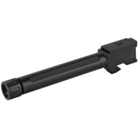 True Precision Fluted Barrel 9MM Black Threaded W/Protector For Glock 17 Nitride