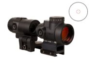 Trijicon MRO-C-2200057 HD 1X25 68MOA Circle & 2MOA Co-Witness Red Dot + 3X Magnifier