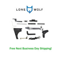 Glock 17 Lower Parts Kit Lone Wolf LWD Complete Fullsize Fits G17, G22 Gen 1-4