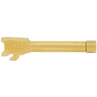True Precision Fluted 4.64" Barrel 9MM Gold Threaded Fits Sig P320 Compact