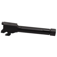 True Precision Fluted 3.6" Barrel 9MM Threaded Sig P320 X-Compact Black Nitride