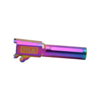 True Precision Barrel 3.1" Flute 9MM Rainbow PVD for Sig P365, P365X, SAS, MACRO