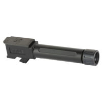 True Precision Fluted 3.88" Threaded Barrel 9MM Glock 26 Black Nitride Gen 1-5