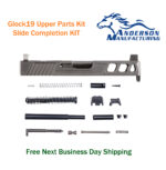Anderson KIGER-9C PRO Stripped Slide Glock 19 Compatible for G19 Combo Build KIT