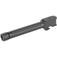 True Precision Fluted Barrel 9MM Black Threaded W/ Protector Fits Glock 17 DLC