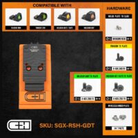 C&H Precision SIG P320 Legion M17/M18 W/ R1P/DP to RMR/Holosun 407/507/508C/508T