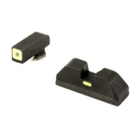 AmeriGlo CAP Iron Sights for Glocks 20,21,29,30,31,32,36 Green Tritium Font