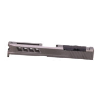 True Precision Ported Stripped Slide For Glock G19 Gen3 Grey RMR Optic Cut