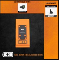 C&H Precision Optic Adapter Plate Shield Plus Optic Ready to Holosun 407/507K