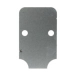 C&H Precision RMR Sealing Plate Fits the Trijicon RMR, Stainless Steel, Silver