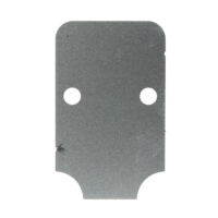 C&H Precision RMR Sealing Plate Fits the Trijicon RMR, Stainless Steel, Silver