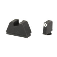 AmeriGlo 3 Dot Set Tritium Night Sight Glock 42/43 Green/Yellow W/ White Outline