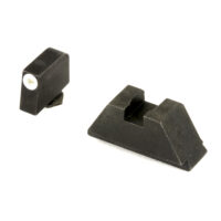 AmeriGlo Suppressor Height Sights All Glocks Except 42/43 Green Tritium W/ White