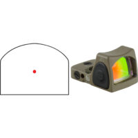 Trijicon RMR Type 2 Adjustable 3.25 MOA Reflex Red Dot Optic Grey RM06-C-700696