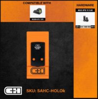 C&H Precision Adapter Plate Springfield Hellcat/RDP/PRO to Holosun 407/507K