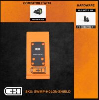 C&H Precision Optic Adapter Plate M&P Shield 2.0 to Holosun 407/507K mount