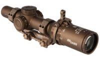 Sig Sauer TANGO6T Rifle Scope 1-6X24mm FFP DWLR-556 Reticle .2 MRAD 30mm Tube FDE W/ 1.535" ALPHA4 Titanium Mount SOT61DVO