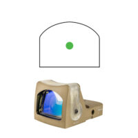 Trijicon RMR Dual Illumination 9 MOA Green Dot Reflex Fiber FDE RM05-C-700210