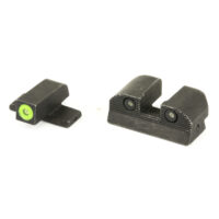 Sig Sauer XRay Iron Sight #8 Tritium Green Front #8 Square Notch Rear SOX10003