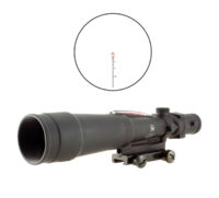 Trijicon ACOG 5.5X50MM Dual Illuminated Red Chevron Reticle .308 / 7.62 BDC TA55A