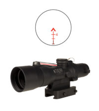 Trijicon ACOG 3X30mm Dual Illuminated Red Chevron Prism .233 62 grain TA33-C-400378