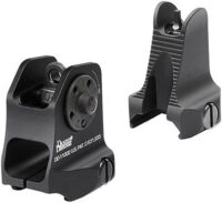 Daniel Defense Fixed Front & Rear Sight Combo Fits Picatinny,  Black 1908809116