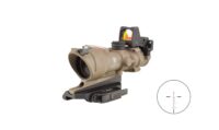 Trijicon ACOG ECOS 4X32mm Red Crosshair 5.56 Reticle 3.25 MOA RMR Type 2, FDE TA31-D-100553