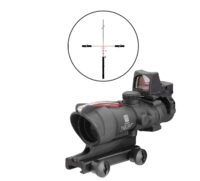 Trijicon ACOG Dual Illuminated Red Crosshair .223 Reticle 3.25 MOA Red Dot RMR Type 2 TA31-C-100550