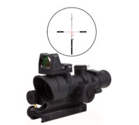 Trijicon ACOG® 4x32 LED 223 / 5.56 BDC Illuminated Red Crosshair & 3.25 MOA RMR® Type 2 TA02-C-100564