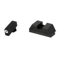 AmeriGlo Co-Witness Green Tritium W/White Outline & Black Rear Glock 43X/48 MOS