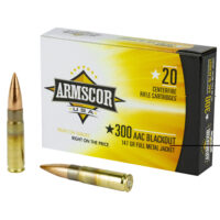 Armscor 300blk 147gr Fmj 20/200