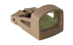 Shield Sights Glass Red Dot RMS footprint 4 MOA FDE Optic SHORMS2-4MOA-GLASSFDE